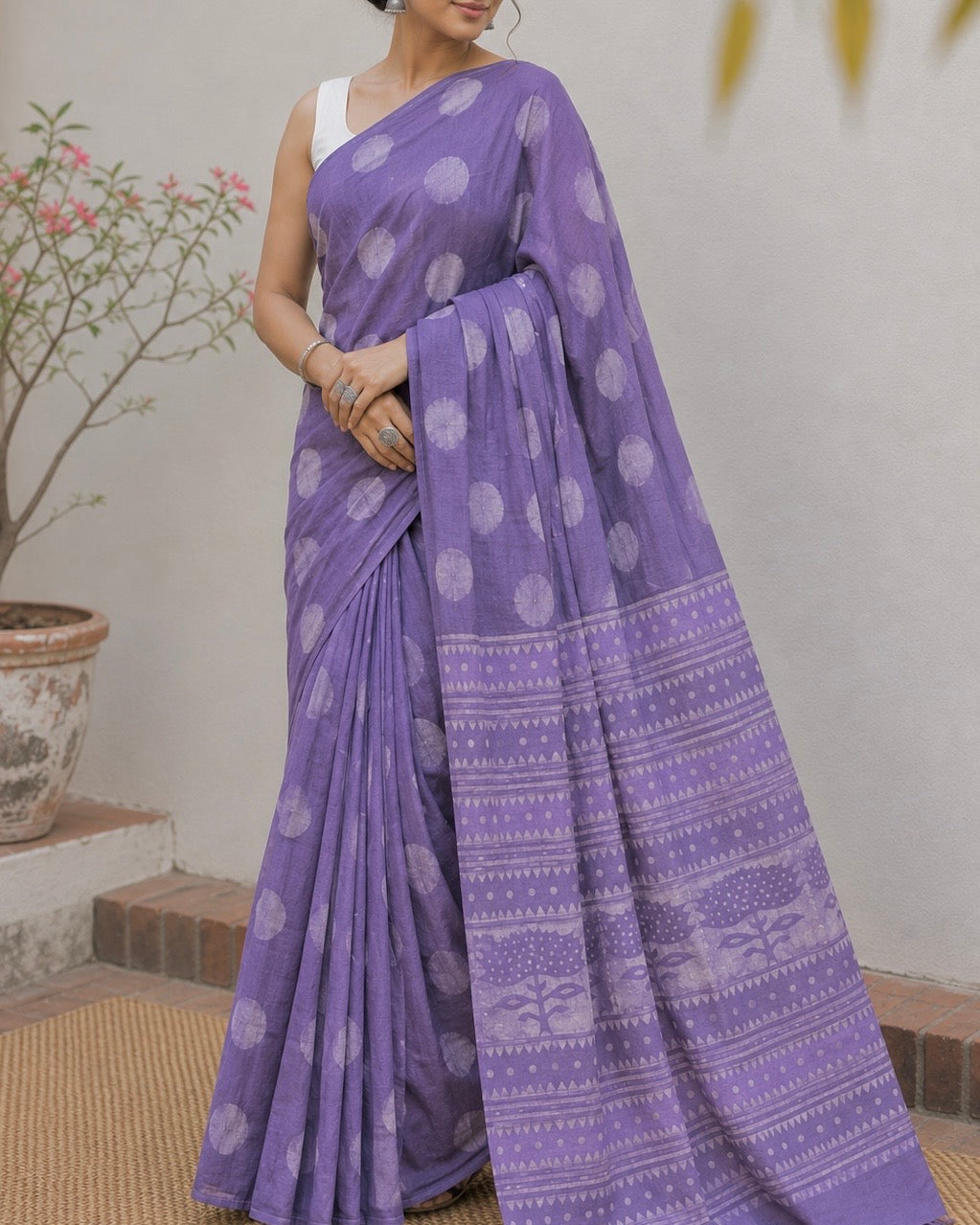 Lavender polka