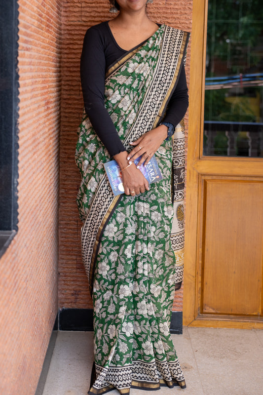 Emerald Noor Chanderi