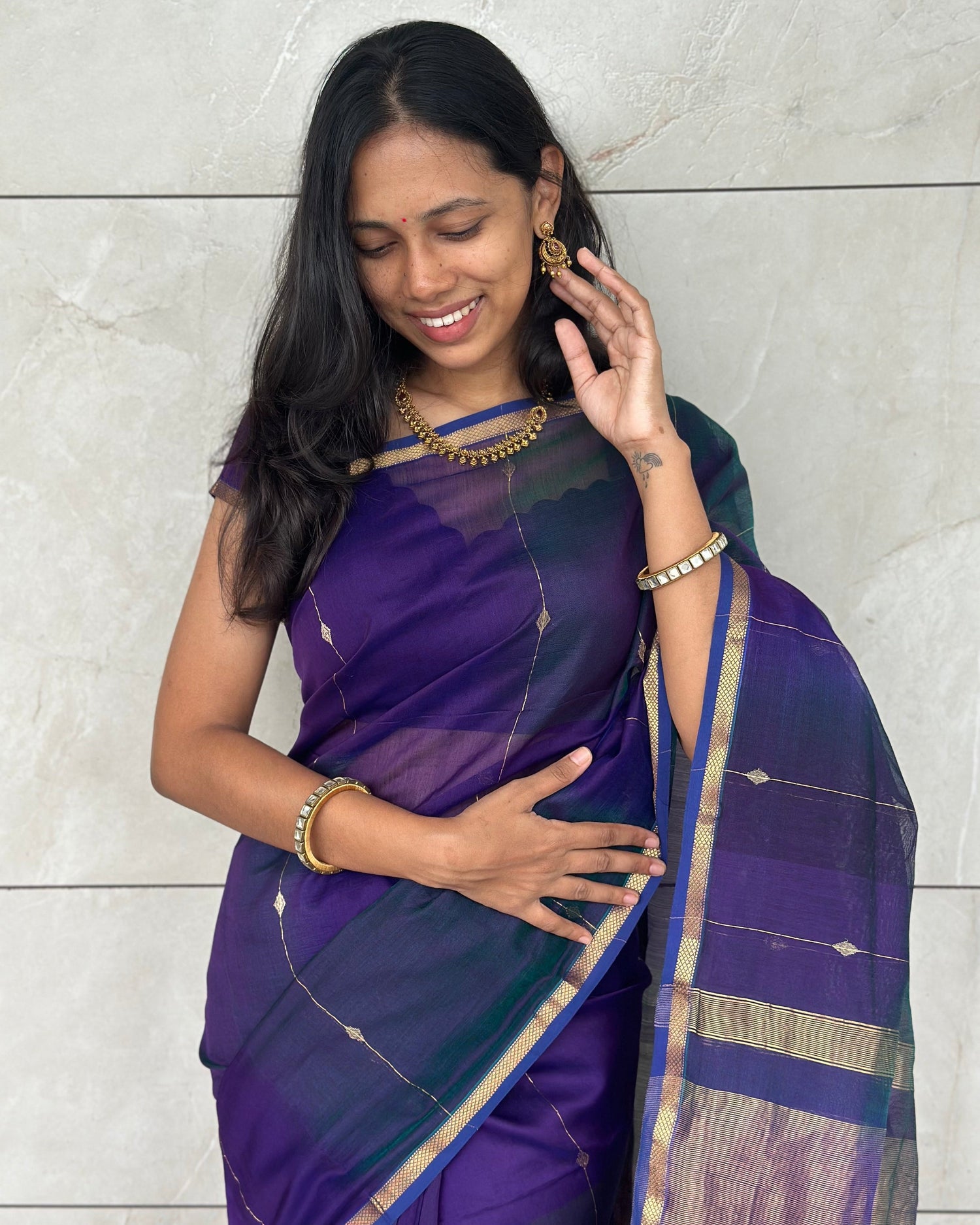 Pure Handloom Maheswari silk sarees