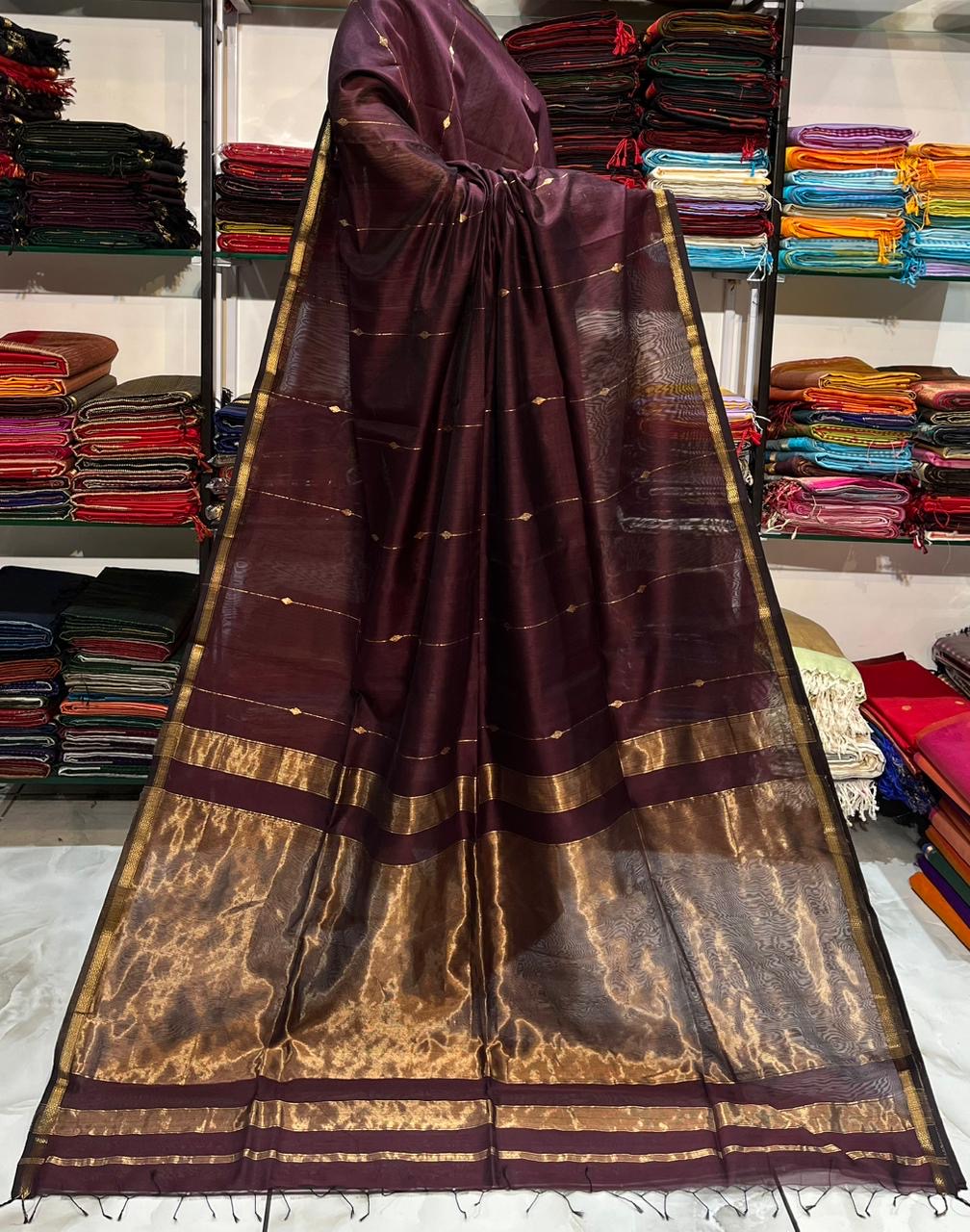 Maroon Maheswari