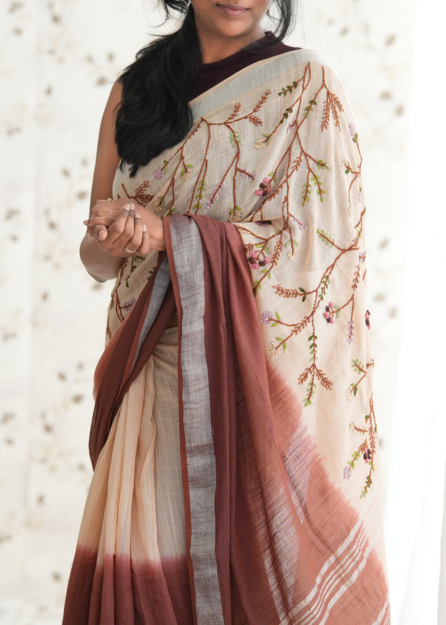 The whispering garden- Brown