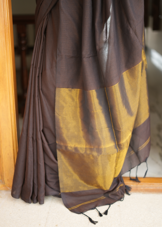 Khadi Alankar - Brown