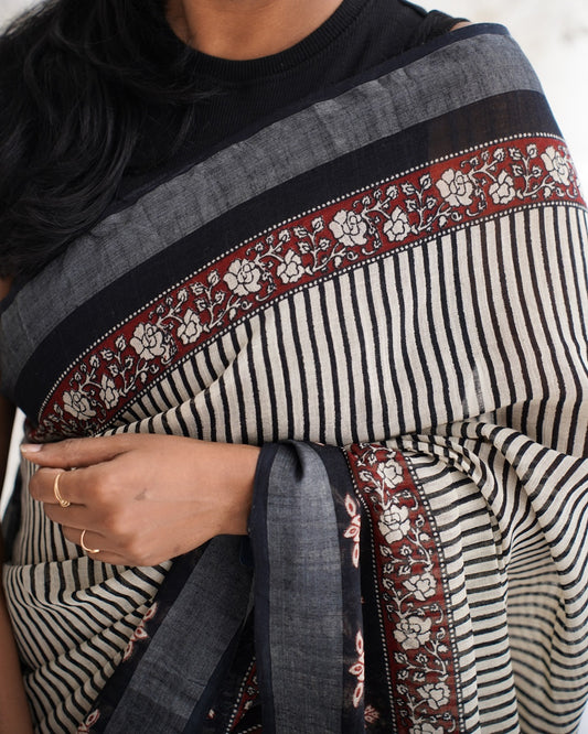 Pinstripe Kalamkari